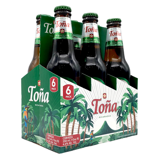 Cerveza Toña Regular Botella 12oz 4/6PK