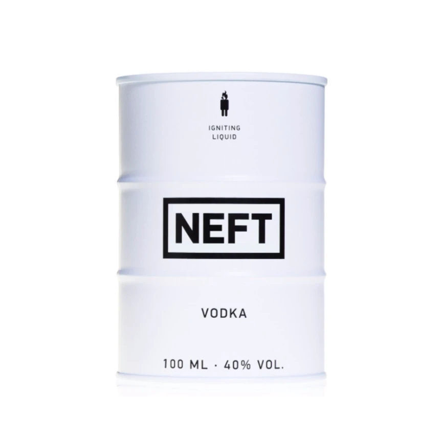 Neft Vodka 100mL White Barrel