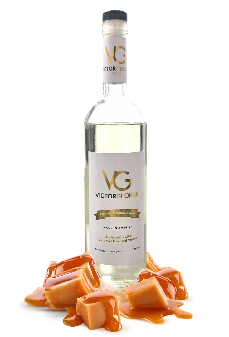 Victor George Caramel Vodka 750ML